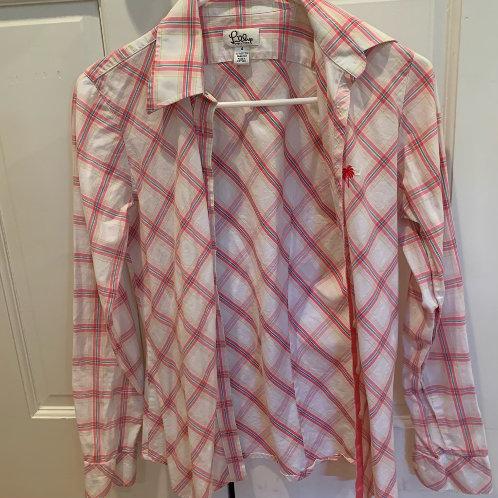 Lilly Pullizer Collared Button Up